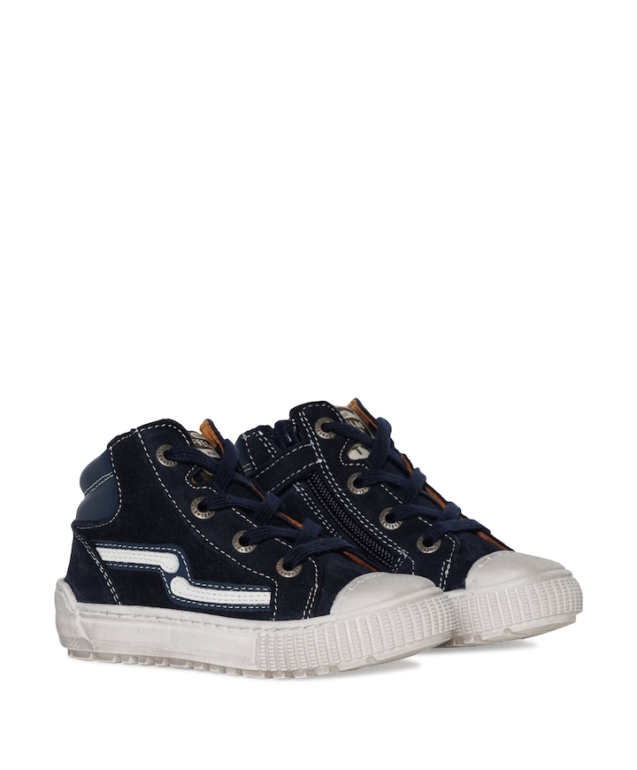 jongens veterschoenen blauw