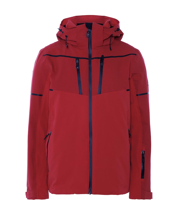 Heren ski-jas rood