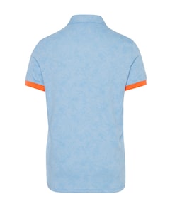 Heren polo blauw