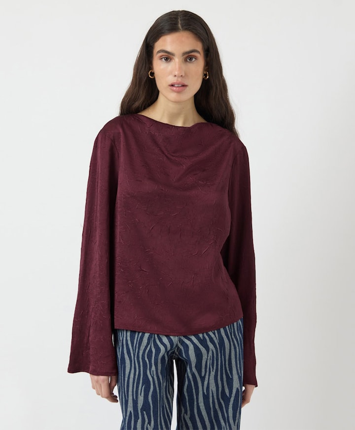 Blouse bordeaux