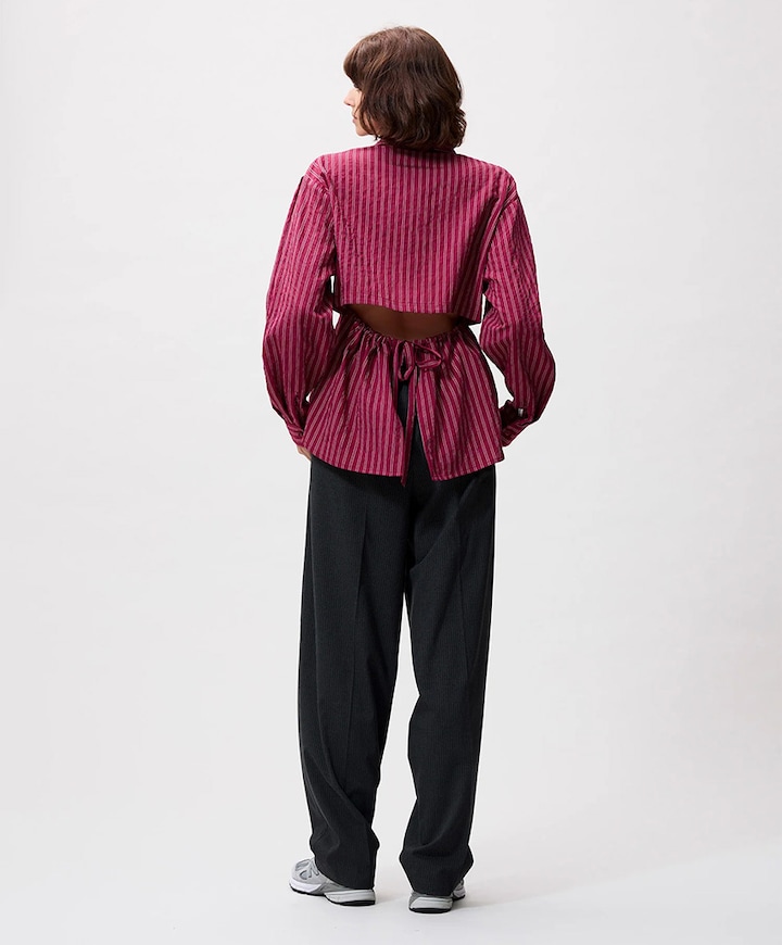 Dames blouse bordeaux