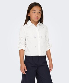 Blouse lange mouw ecru