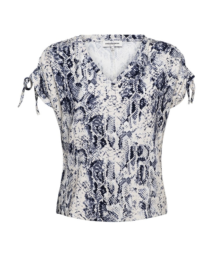 Dames T-shirt blauw