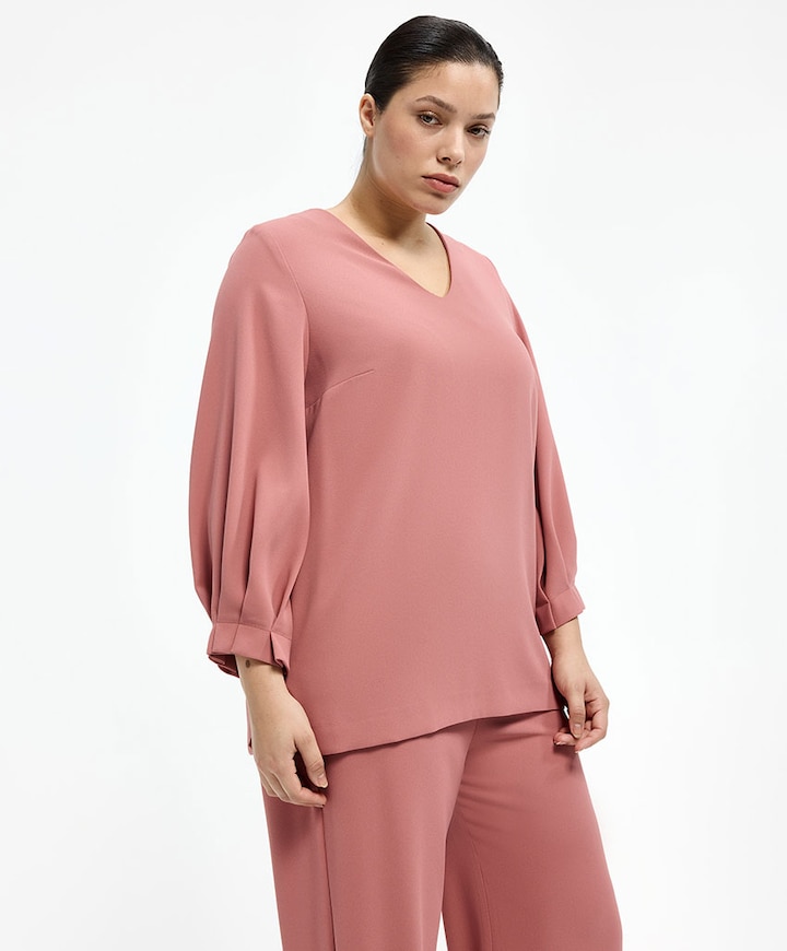 Dames blouse roze