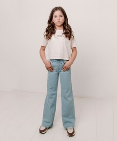 Meisjes T-shirt ecru