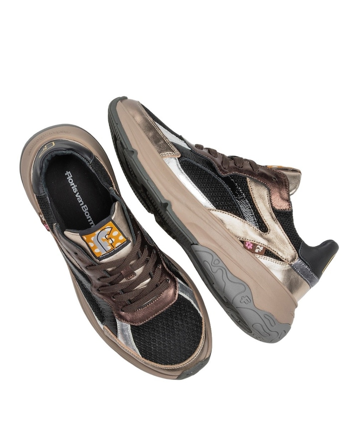 dames sneakers bruin