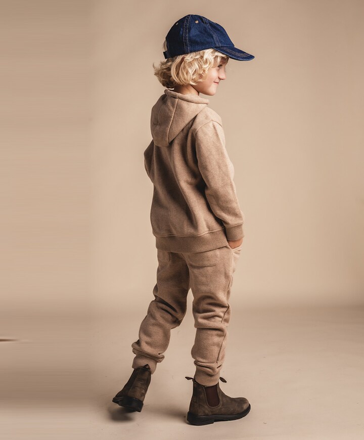 Jongens hoodie beige