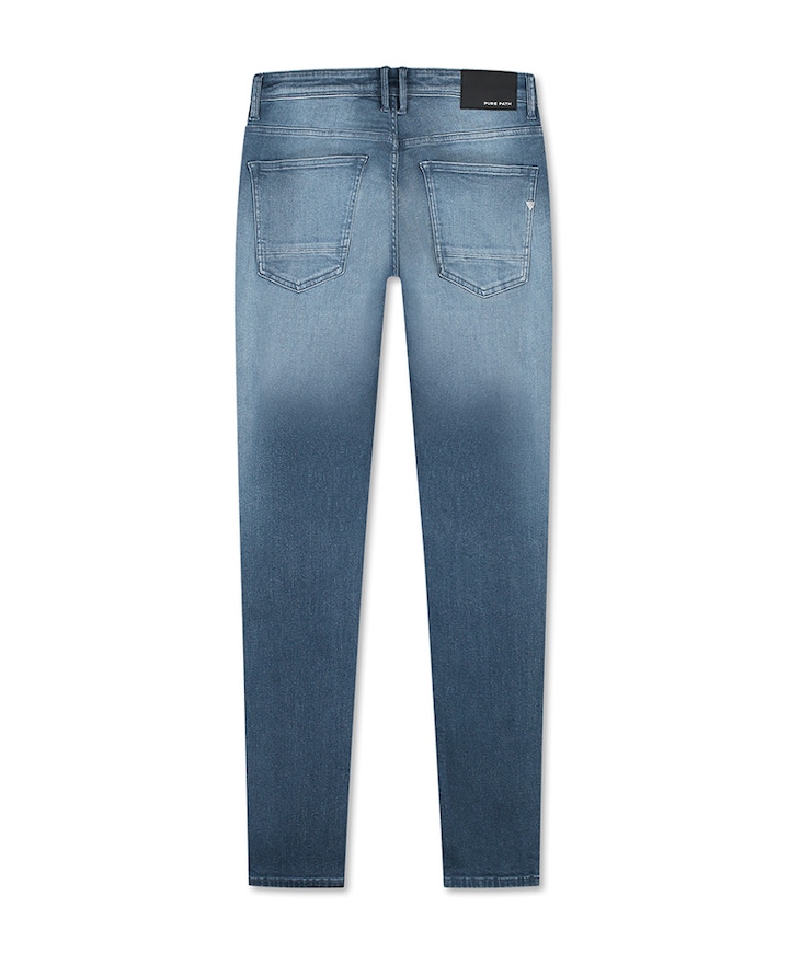 The Jone Skinny Fit heren jeans blauw