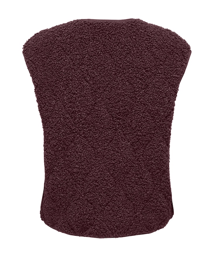 Dames gilet bordeaux