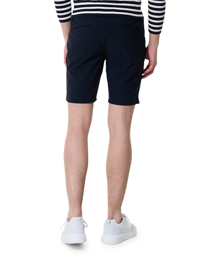 Travel heren korte broek blauw