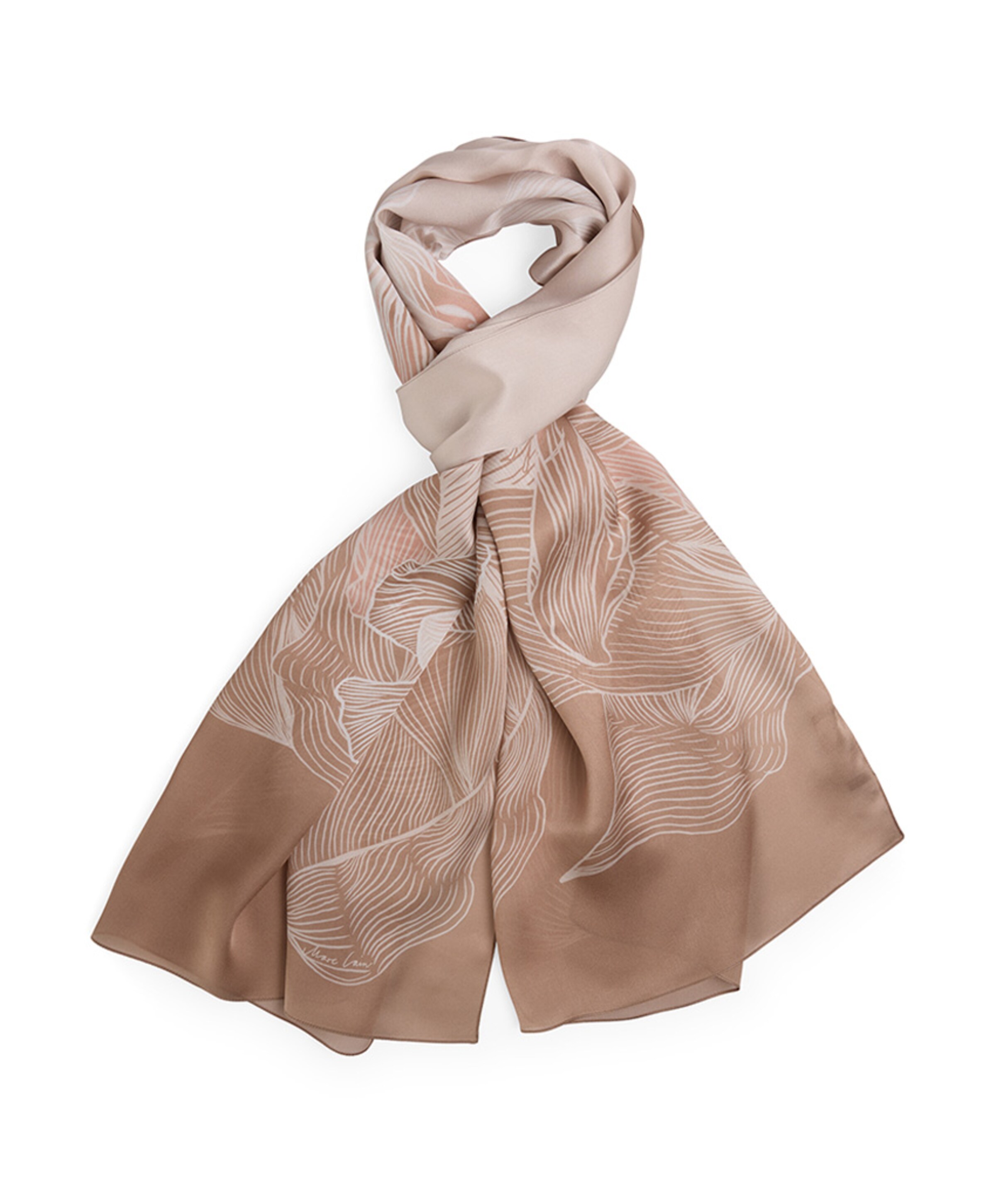 Dames sjaal beige