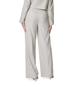 Pateete dames broek ecru