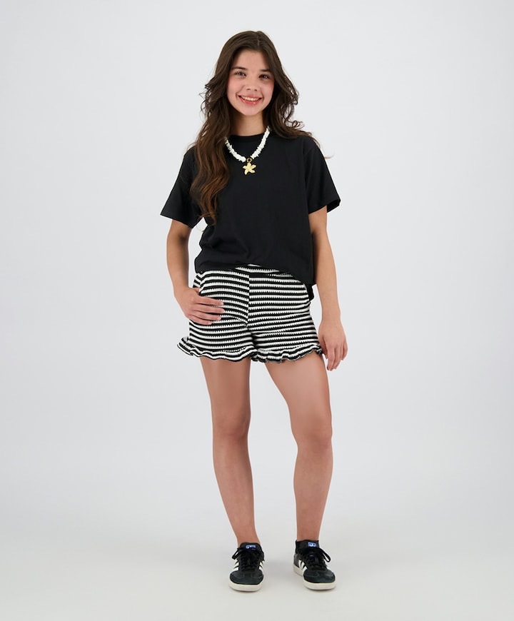 Peggy meisjes korte broek zwart