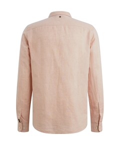 Heren overhemd lange mouw roze