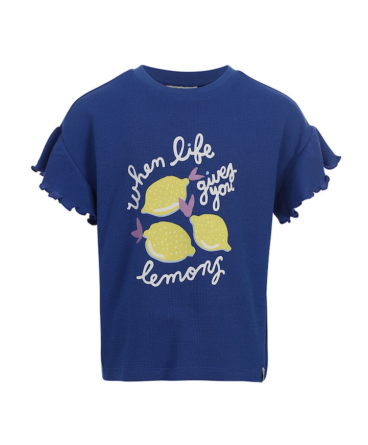 Meisjes T-shirt blauw