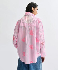 Dames blouse roze