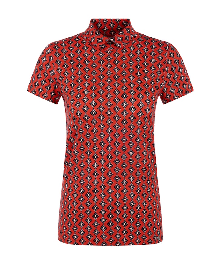 Dames t-shirt rood
