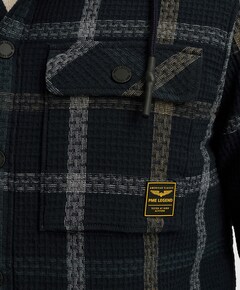 Vest lange mouw blauw