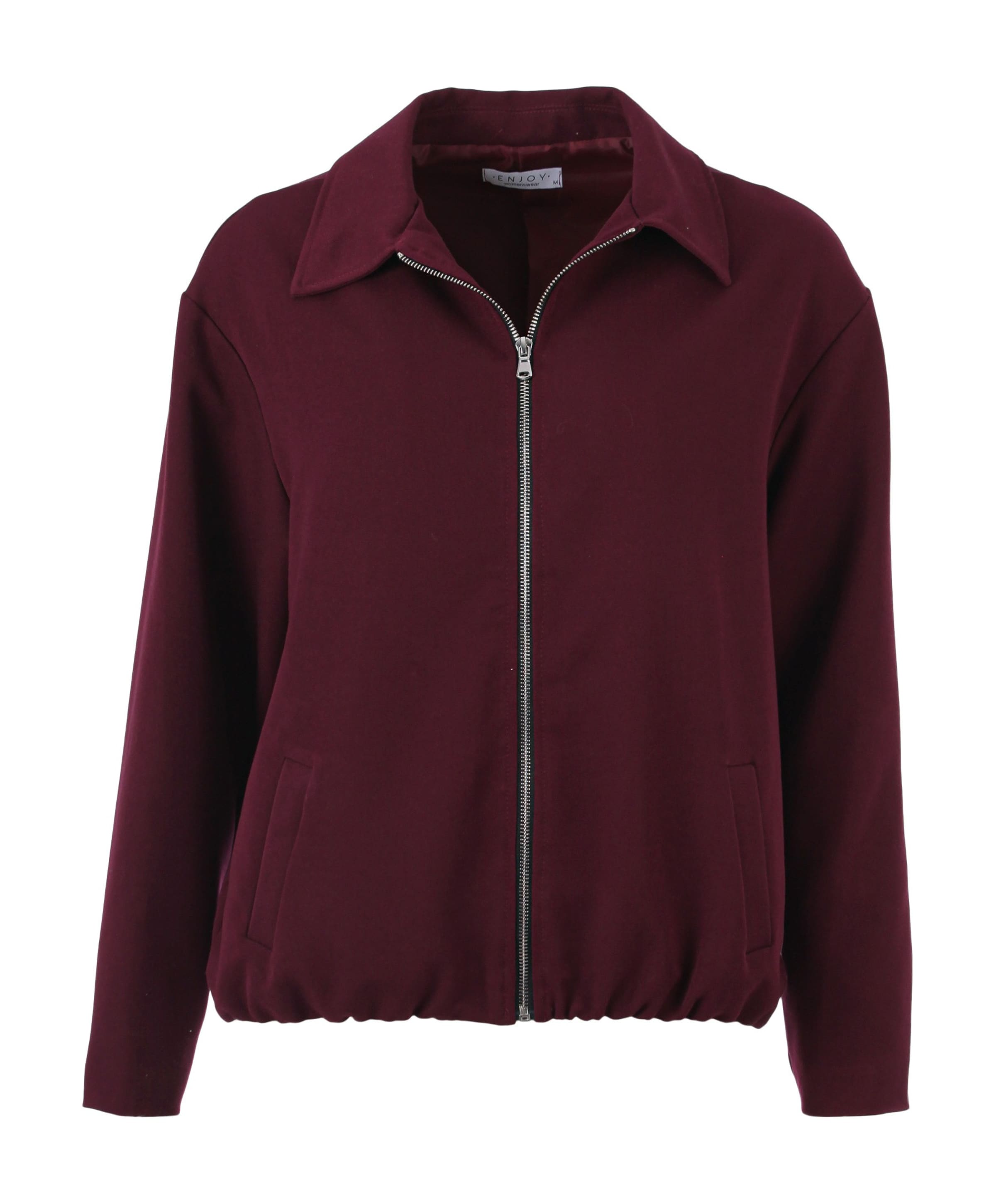 Dames jas bordeaux