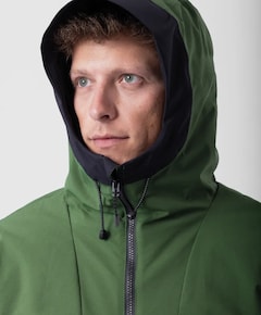 Heren ski-jas groen