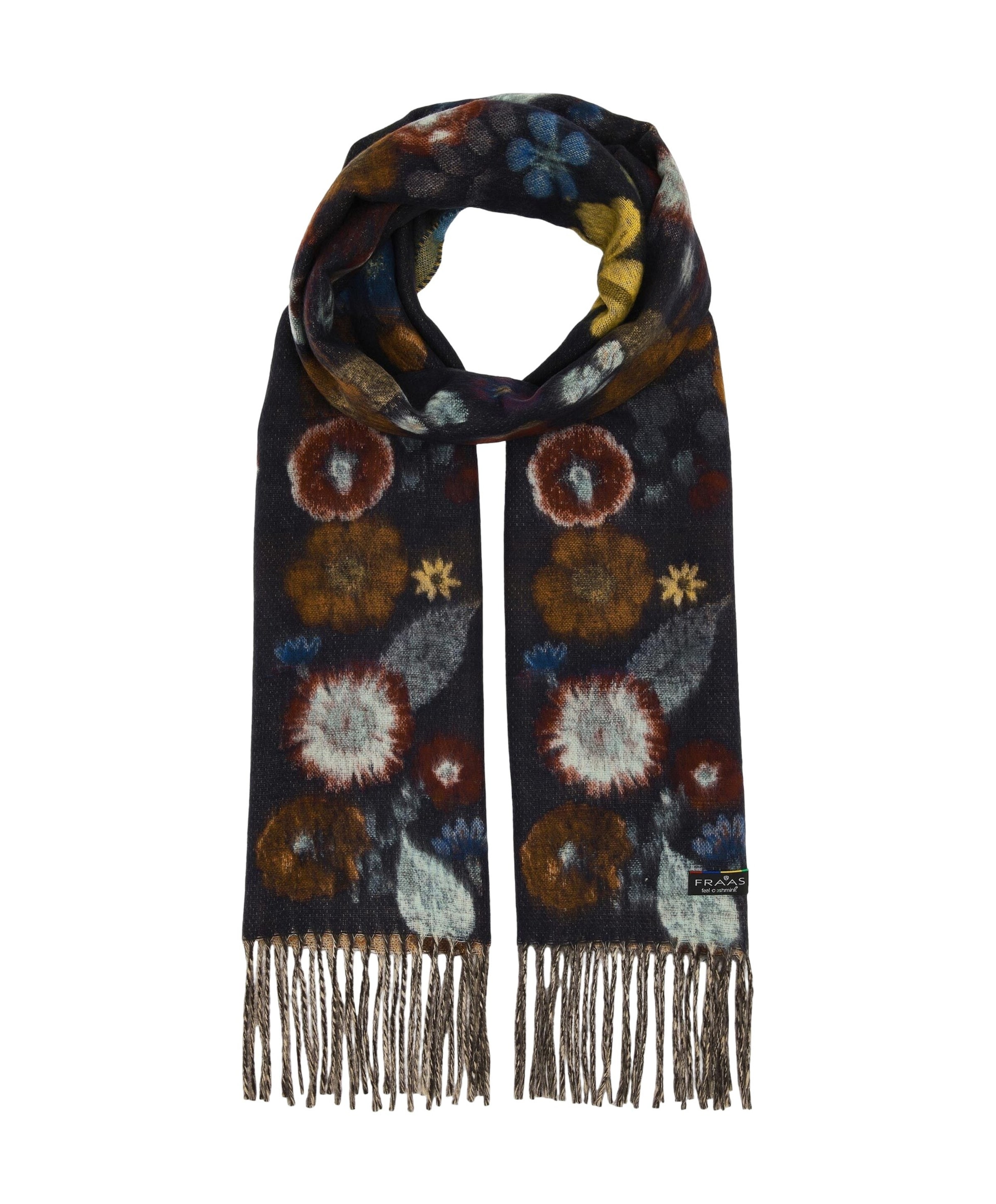 Dames sjaal blauw
