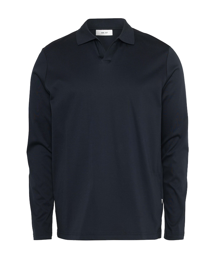 Heren polo blauw