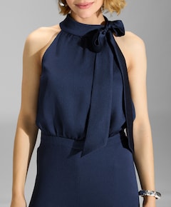 dames jumpsuit blauw