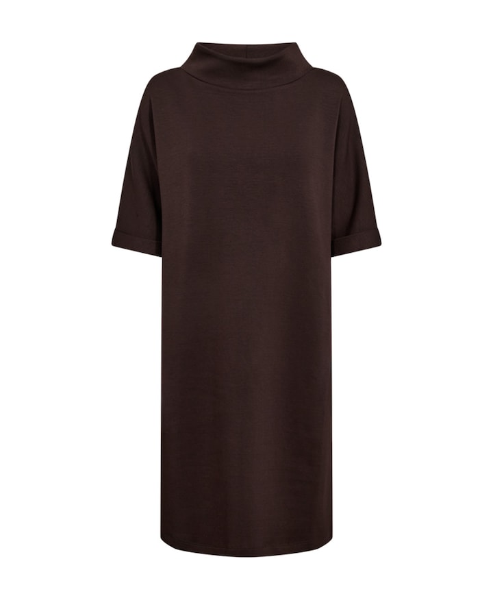 Dames jurk bruin