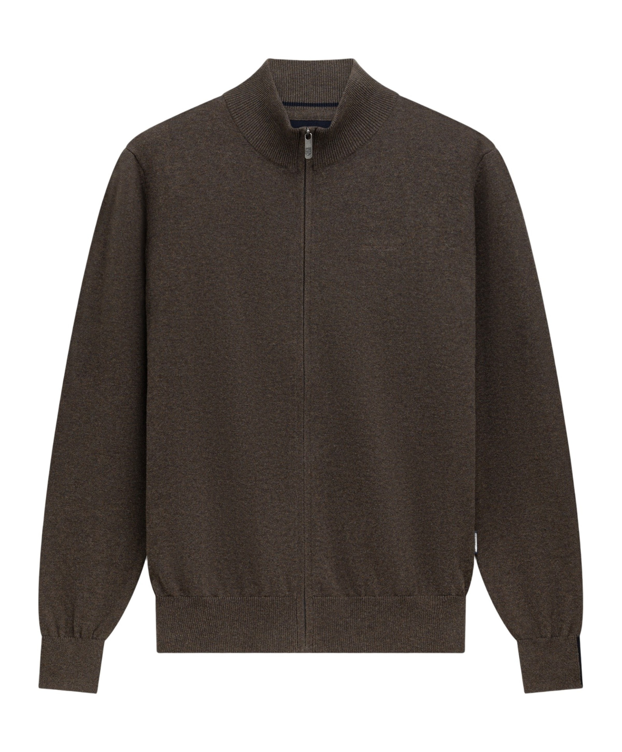 Heren vest bruin