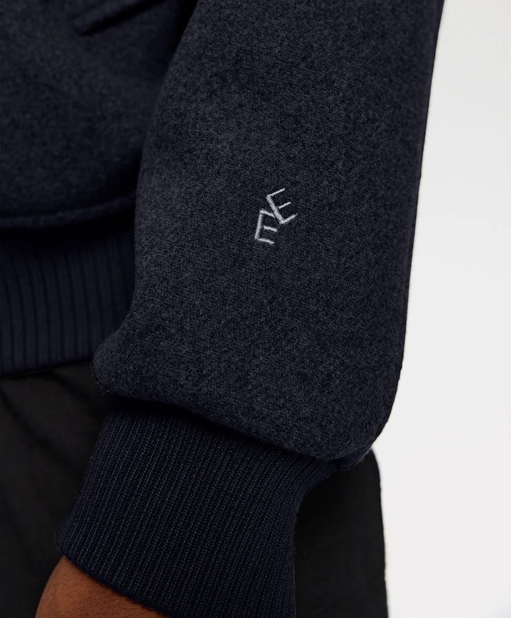 Heren jas blauw