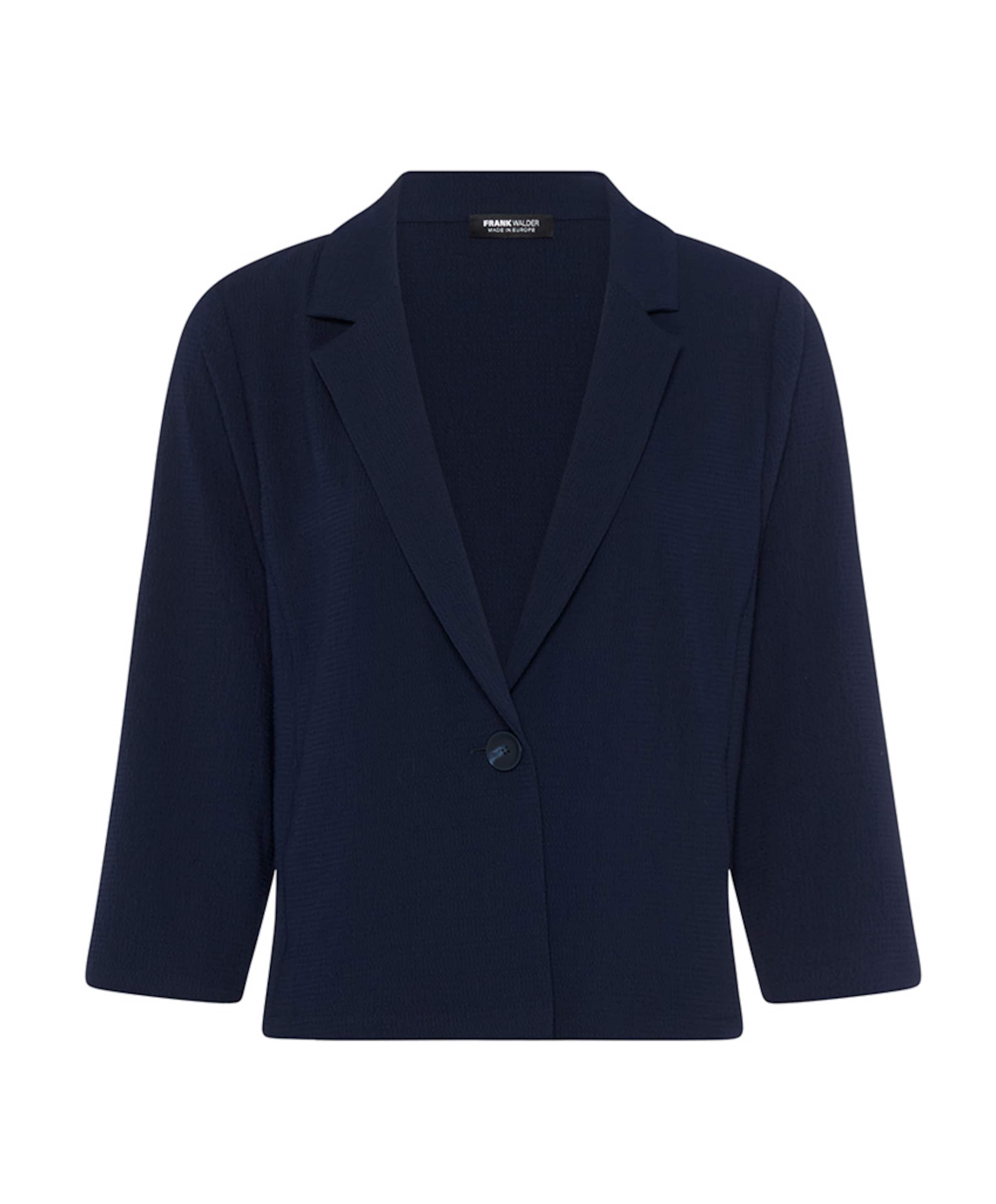 Dames blazer blauw