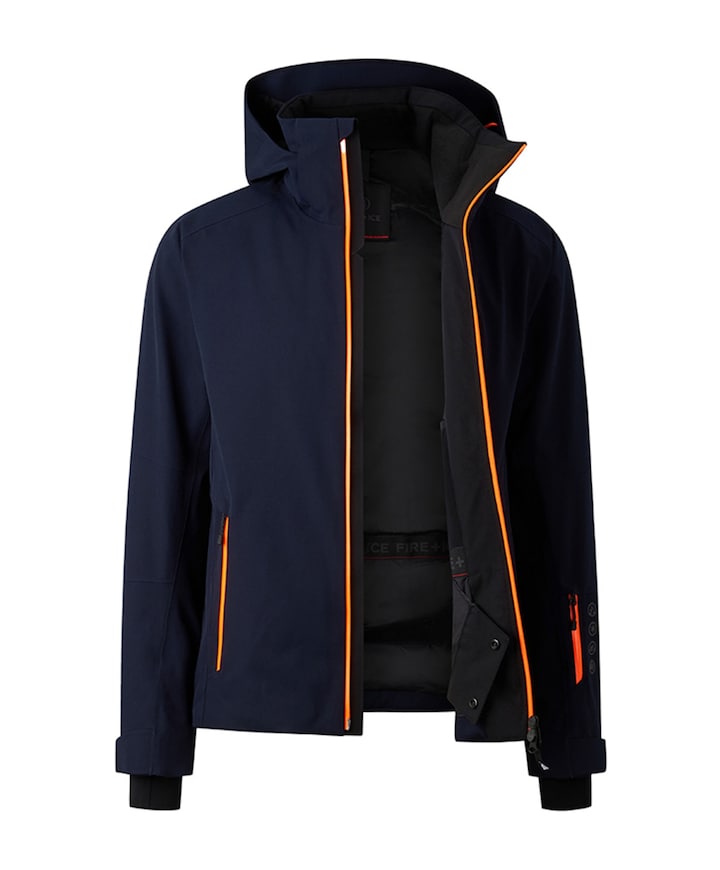 Heren ski-jas blauw
