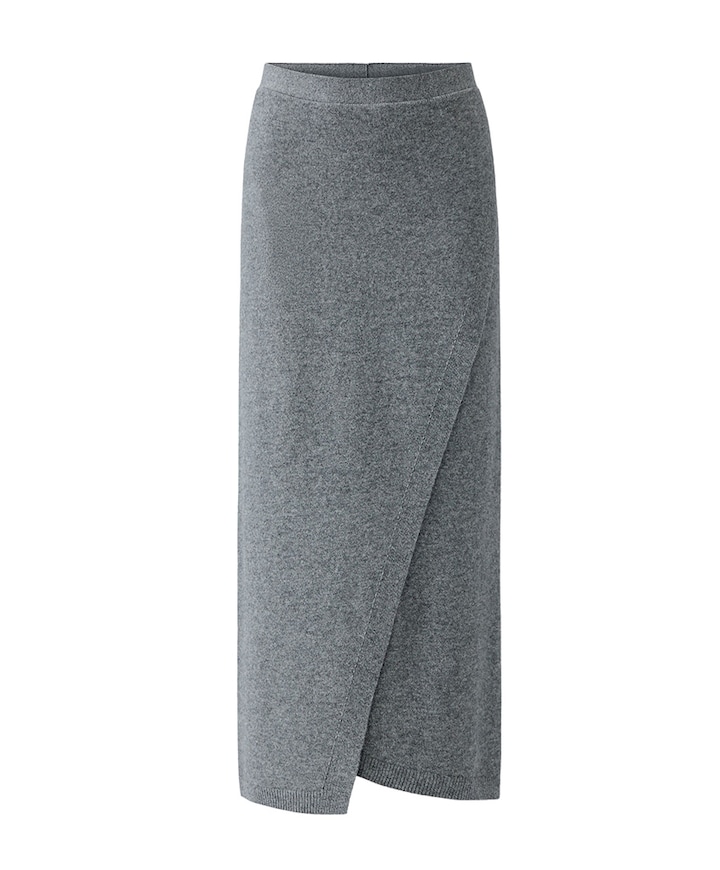 Dames rok grijs