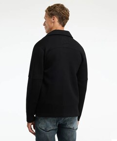 Heren overshirt zwart