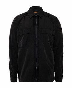 Heren overshirt zwart
