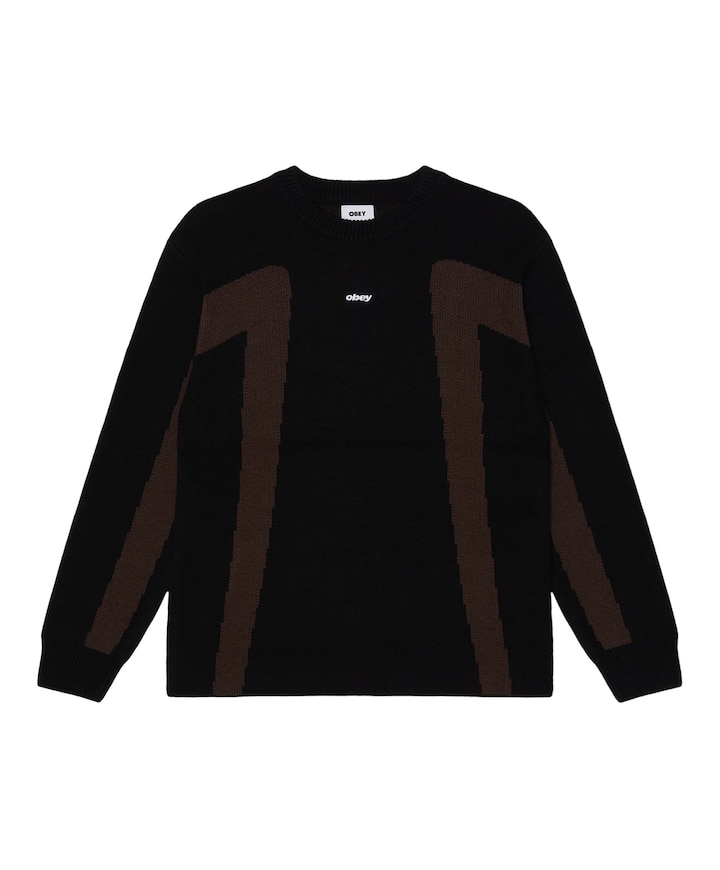 Heren sweater zwart