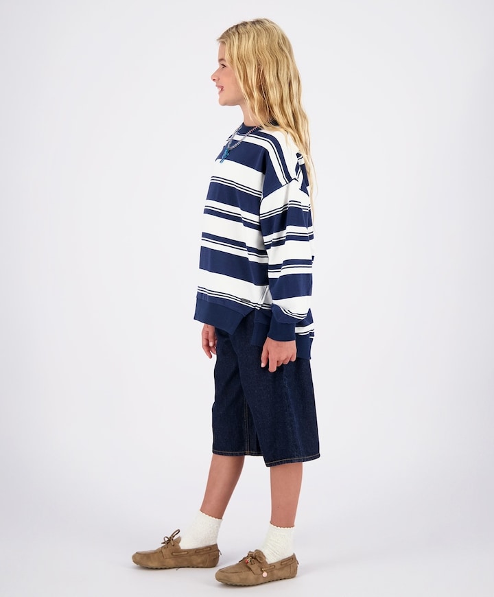 Meisjes sweater blauw