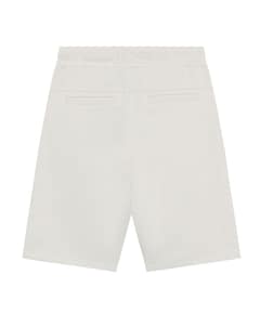 basic zip jongens korte broek grijs