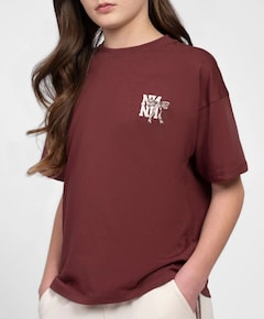 Meisjes T-shirt bordeaux