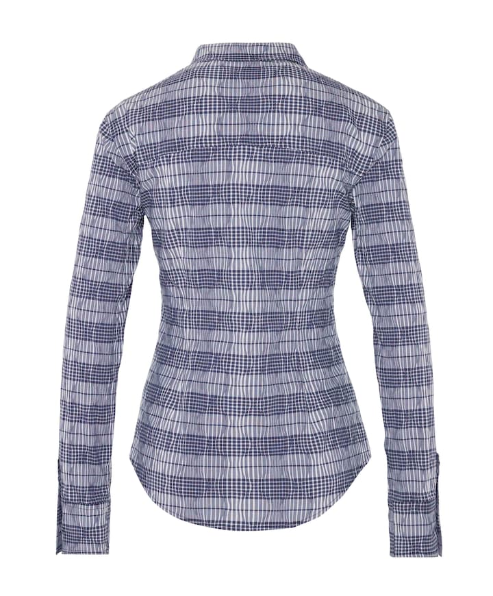 Dames blouse blauw