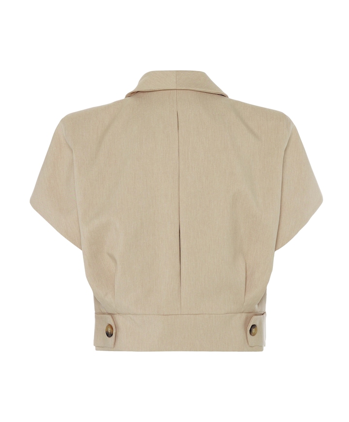 Dames blazer beige