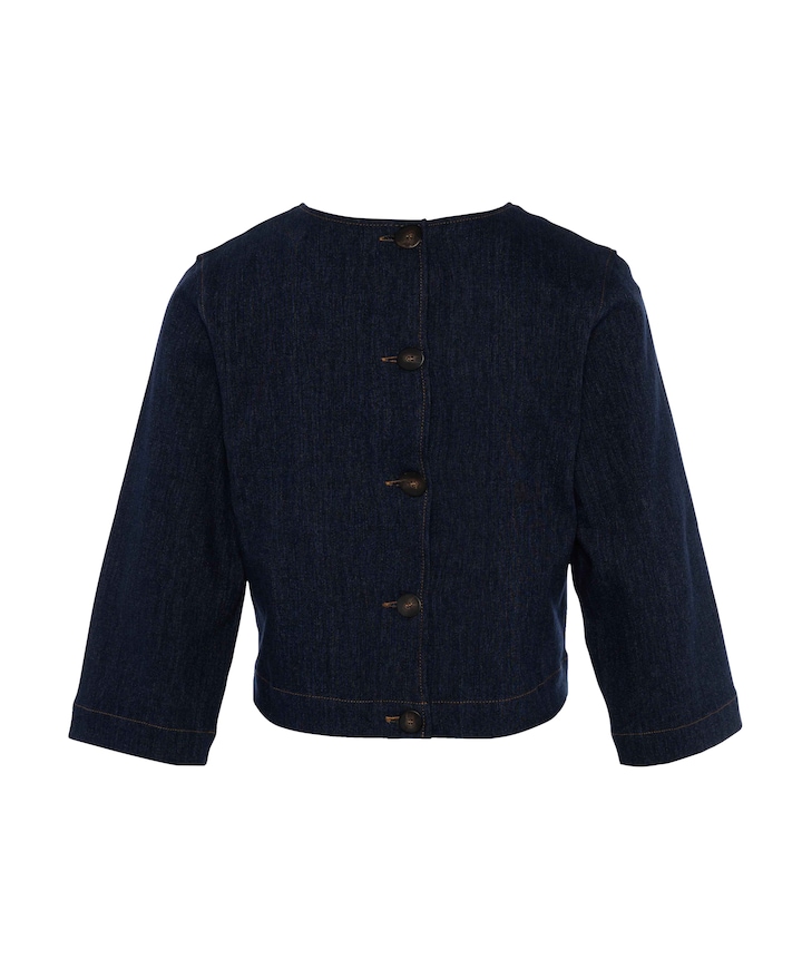 Dames blouse blauw