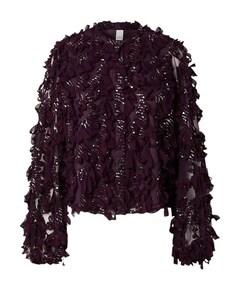 Dames blouse paars