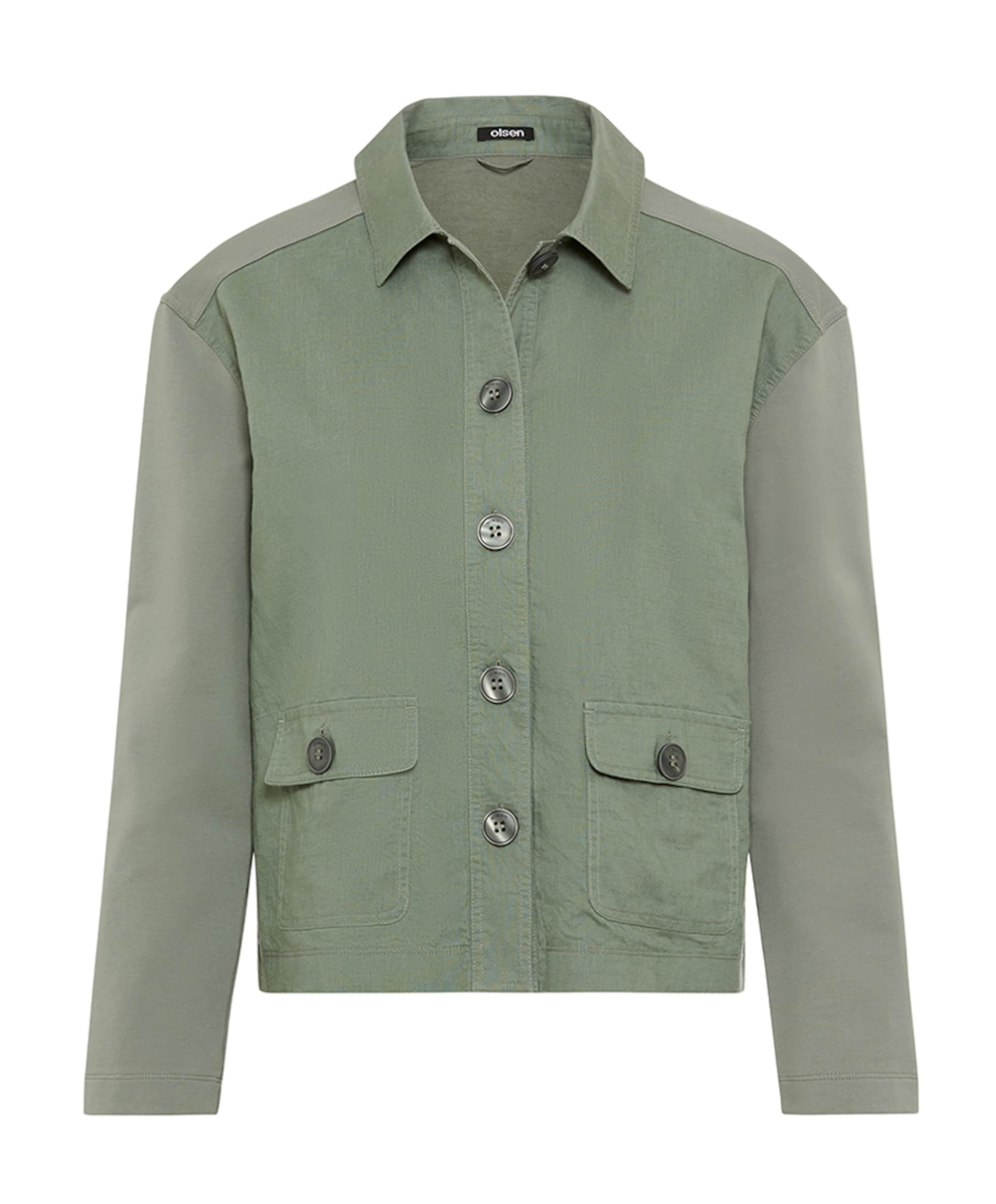 Dames blazer groen