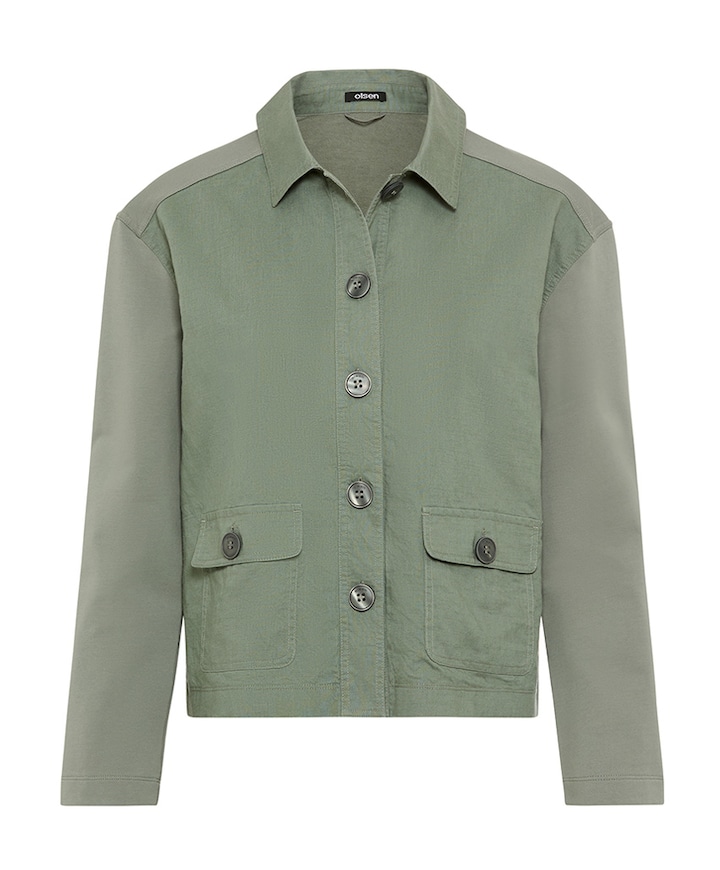 Dames blazer groen