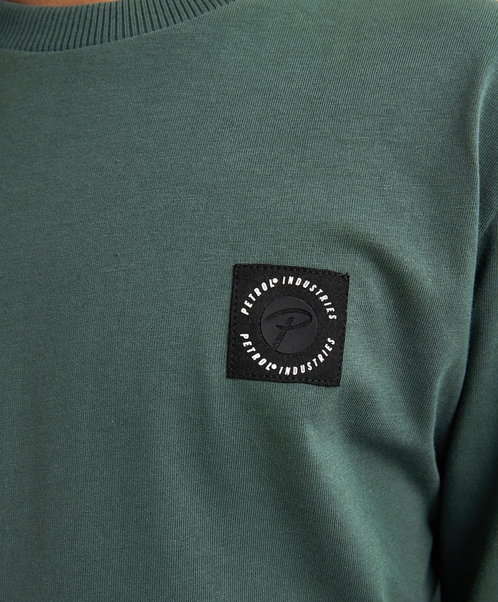 Jongens longsleeve groen