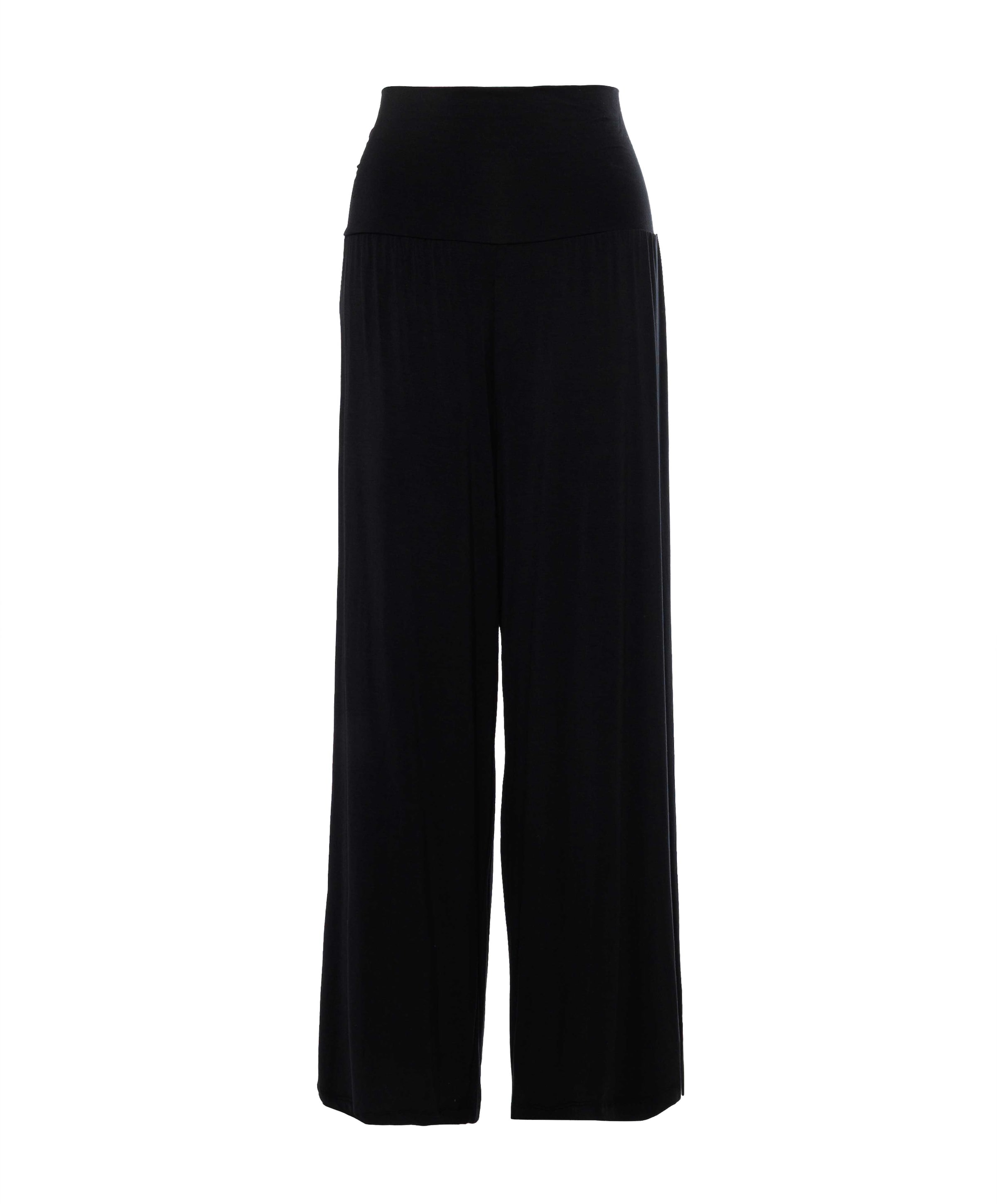 Dames pyjamabroek zwart