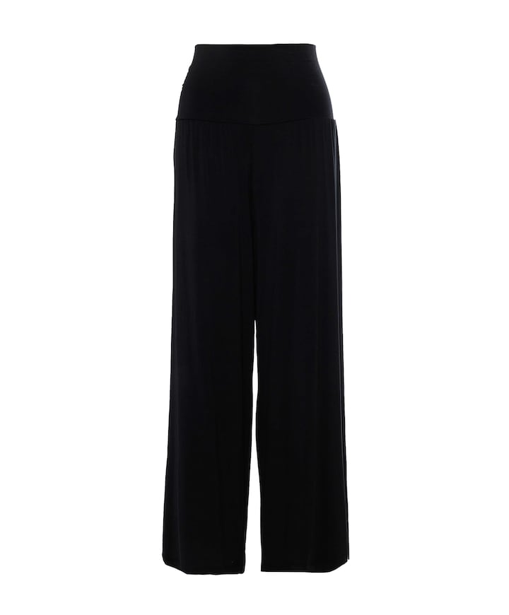 Dames pyjamabroek zwart