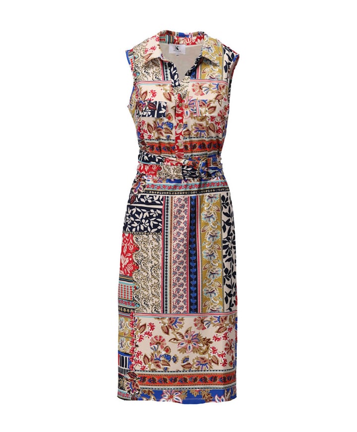 Dames jurk multicolor