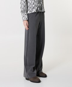 Flair + piping broek grijs